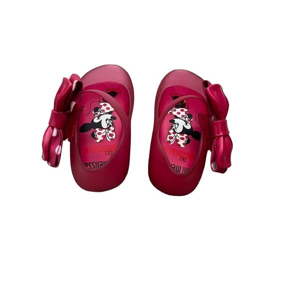 Mini Melissa Ultragirl + Minnie Mouse II Bow - Pink - Size 6 - Picture 4 of 5
